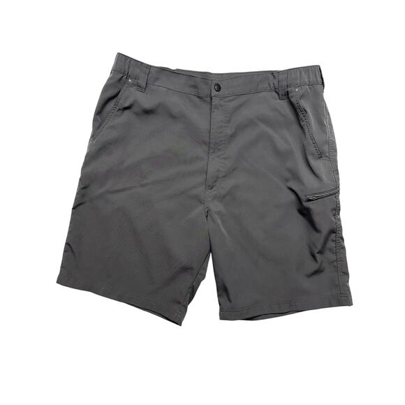 Wrangler Gray Lightweight Breathable Hiking Athletic Men's Shorts Sz 40 - Picture 1 of 10